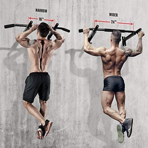 Bodyweight Blaster: Wall-Mounted Pull-Up Bar for Home