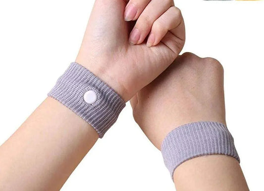 Motion Sickness Band Anti Nausea Wristband Anti Motion Sickness Bands Vomiting Band For Adult Kids (Pack of 1 Pair)