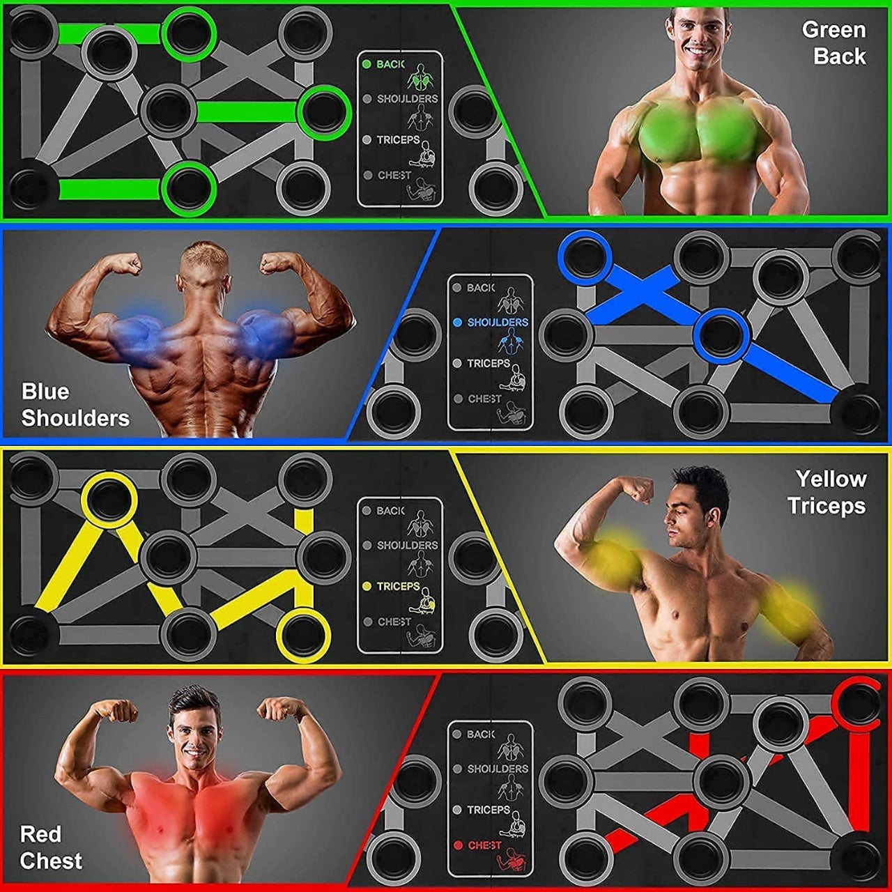 Ultimate Push-Up Board Pro | Multi-Function Fitness Trainer for All Skill Levels