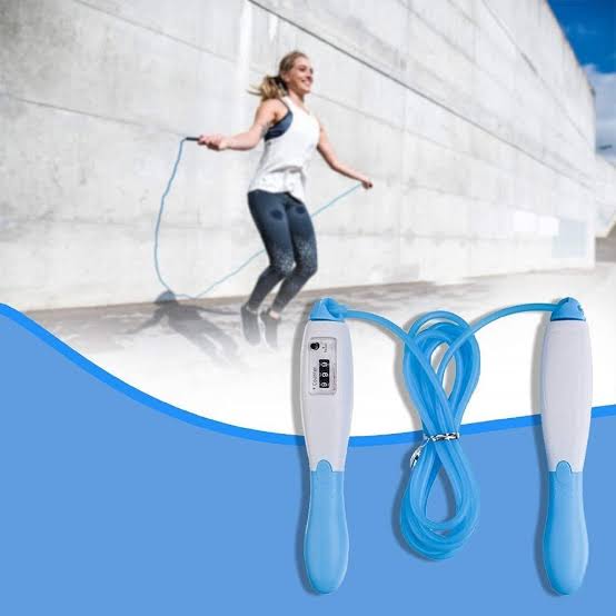 Digital Skipping Rope with Counter – Adjustable Fitness Jump Rope