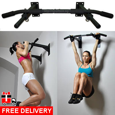 Bodyweight Blaster: Wall-Mounted Pull-Up Bar for Home