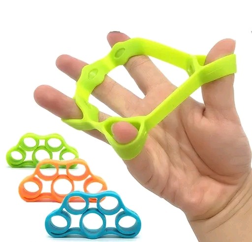 Silicon Hand resistance band for arm and finger exercise