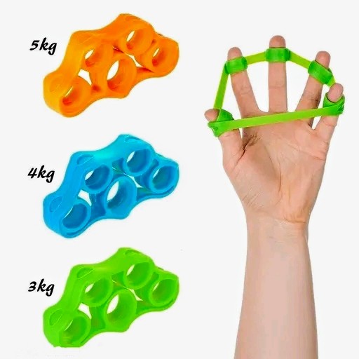 Silicon Hand resistance band for arm and finger exercise